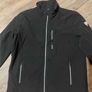 Men's Black Softshell Jacket